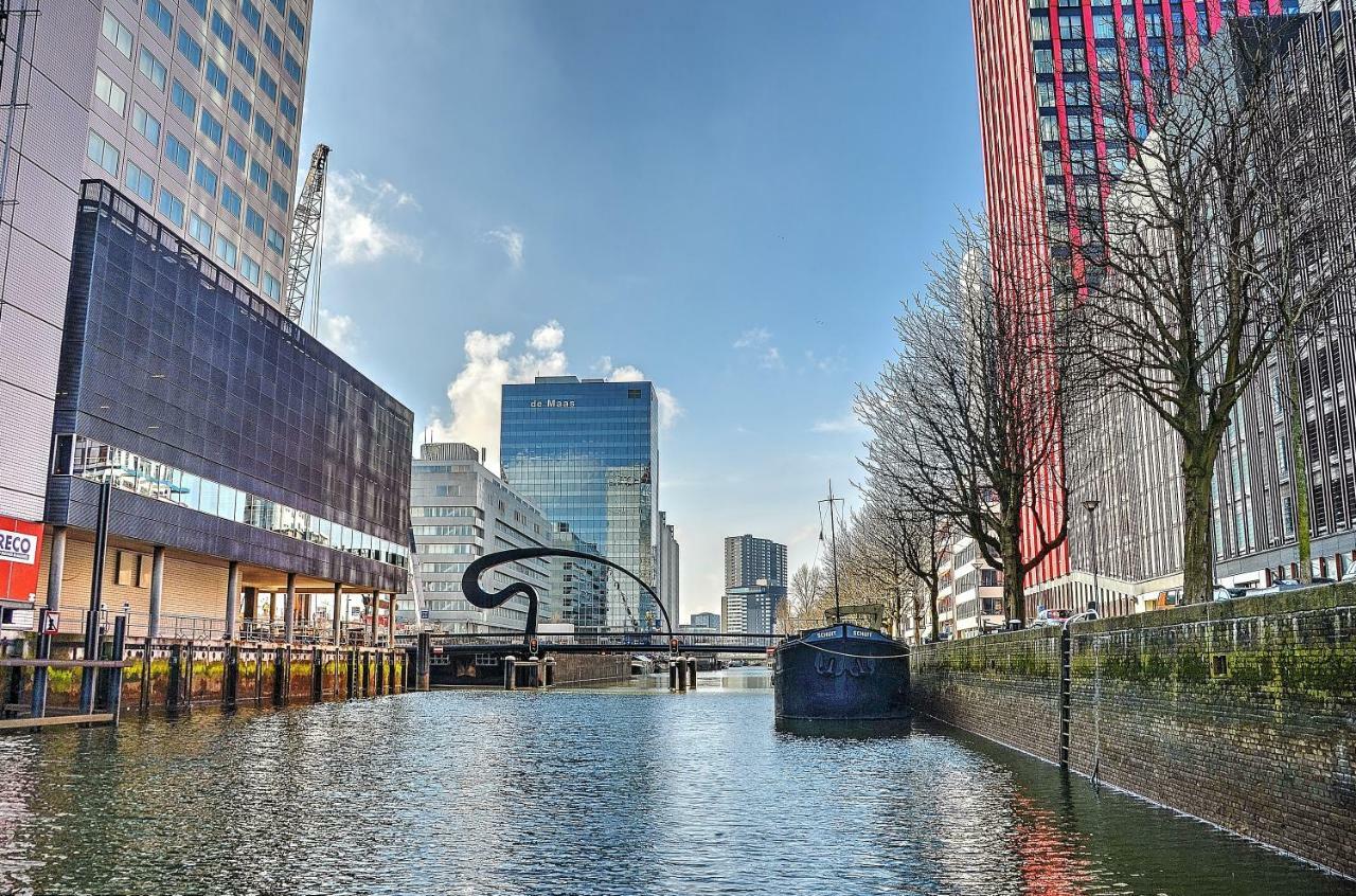 Wikkelboats At Wijnhaven Hotel Rotterdam Luaran gambar