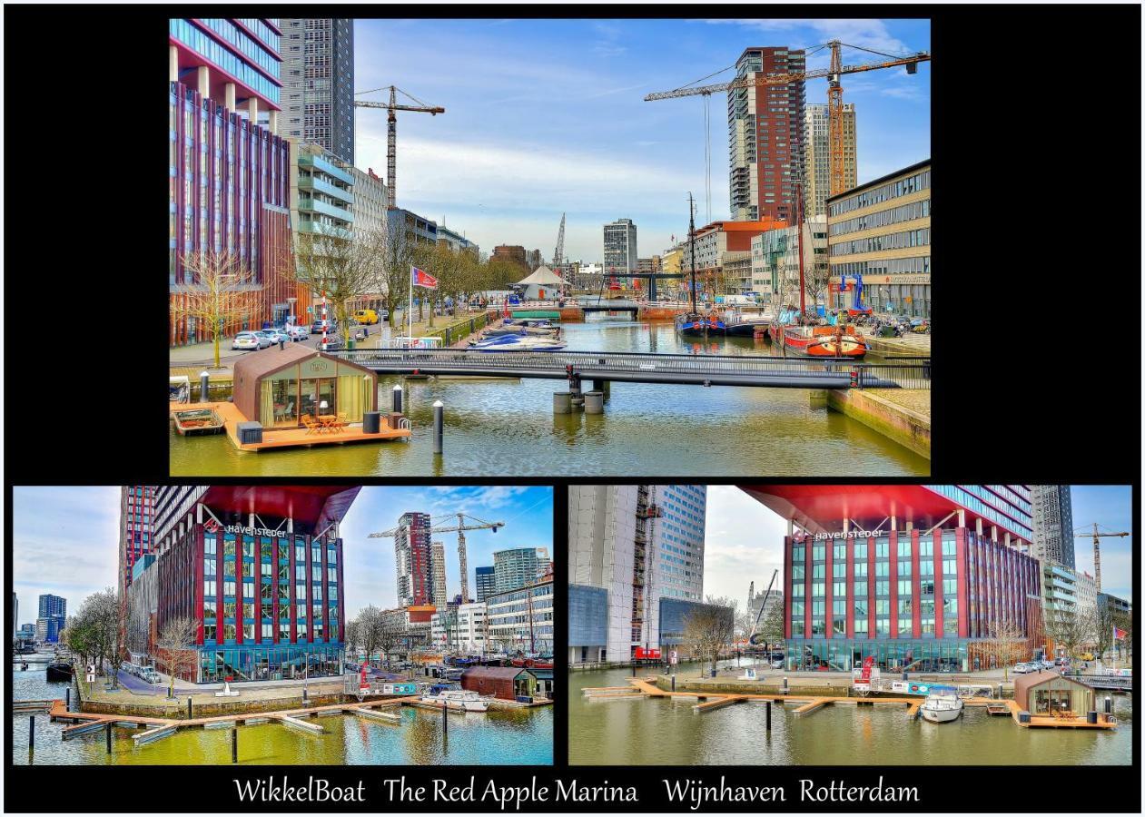 Wikkelboats At Wijnhaven Hotel Rotterdam Luaran gambar