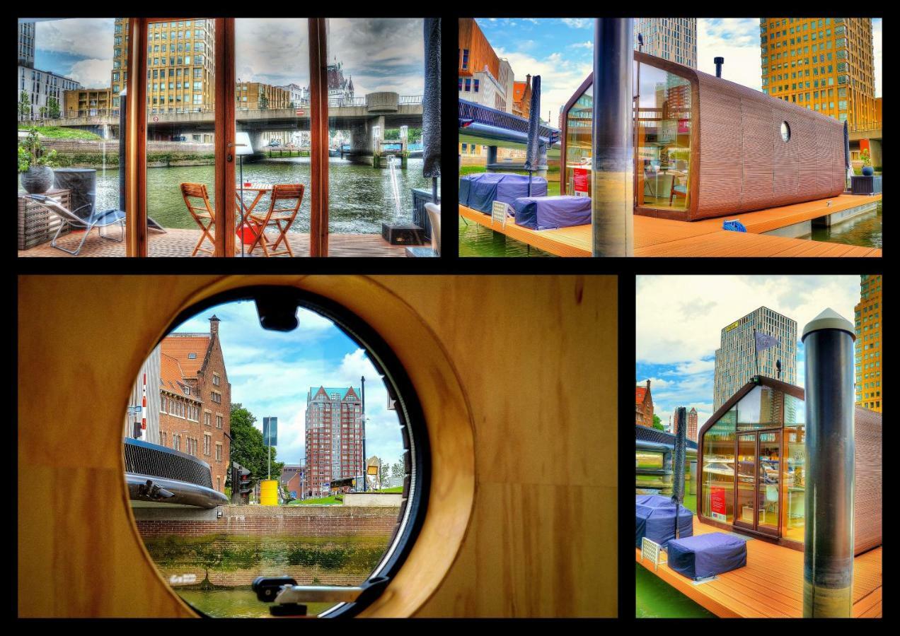 Wikkelboats At Wijnhaven Hotel Rotterdam Luaran gambar