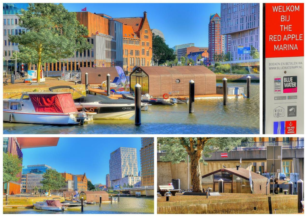 Wikkelboats At Wijnhaven Hotel Rotterdam Luaran gambar